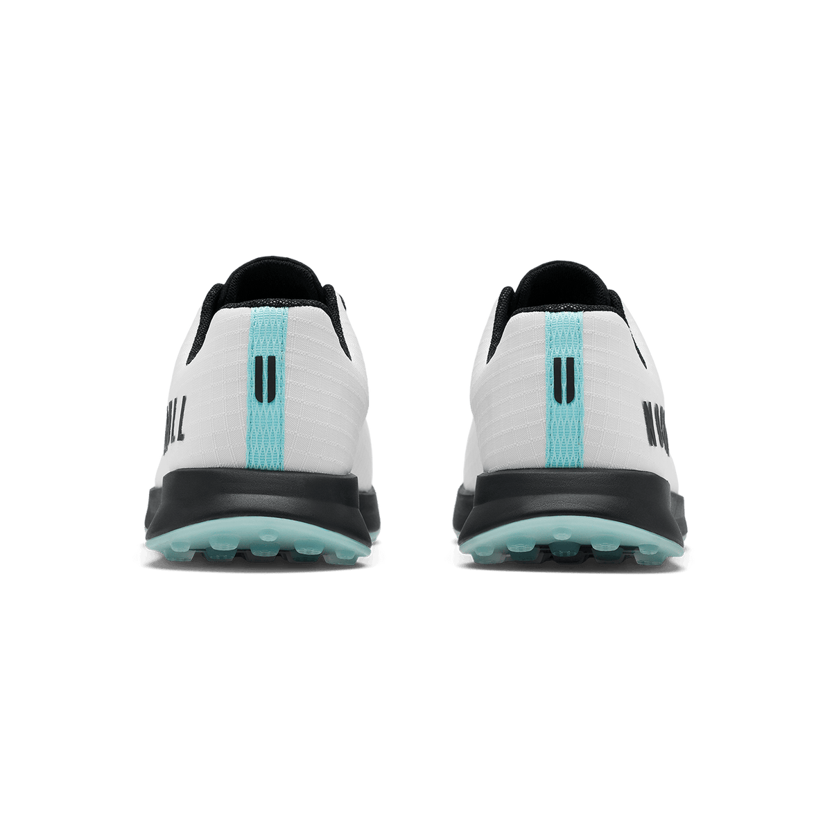 Men's Classic White Turquoise Ripstop Golf Shoes