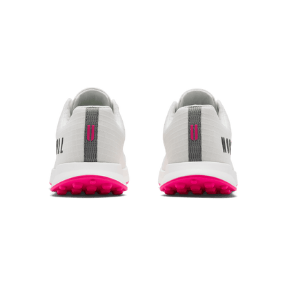 Men's Classic White Pink Glo Ripstop Golf Shoes