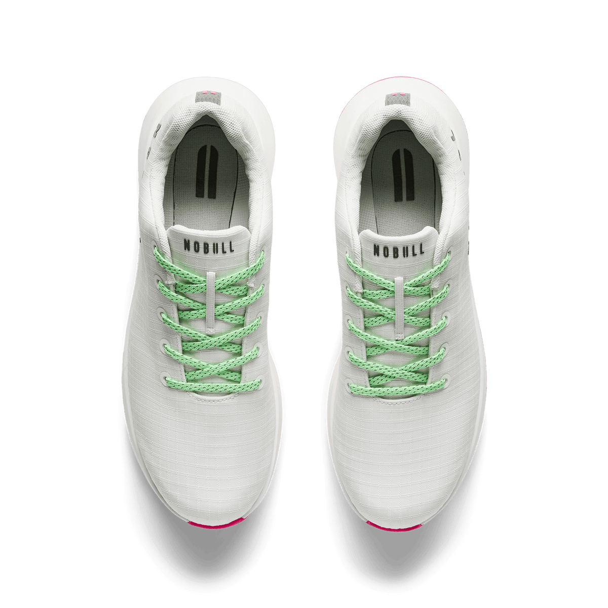 Men's Classic White Pink Glo Ripstop Golf Shoes