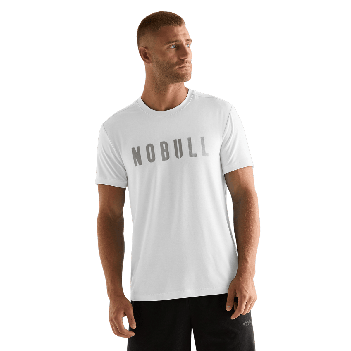 Men's White NOBULL Tee