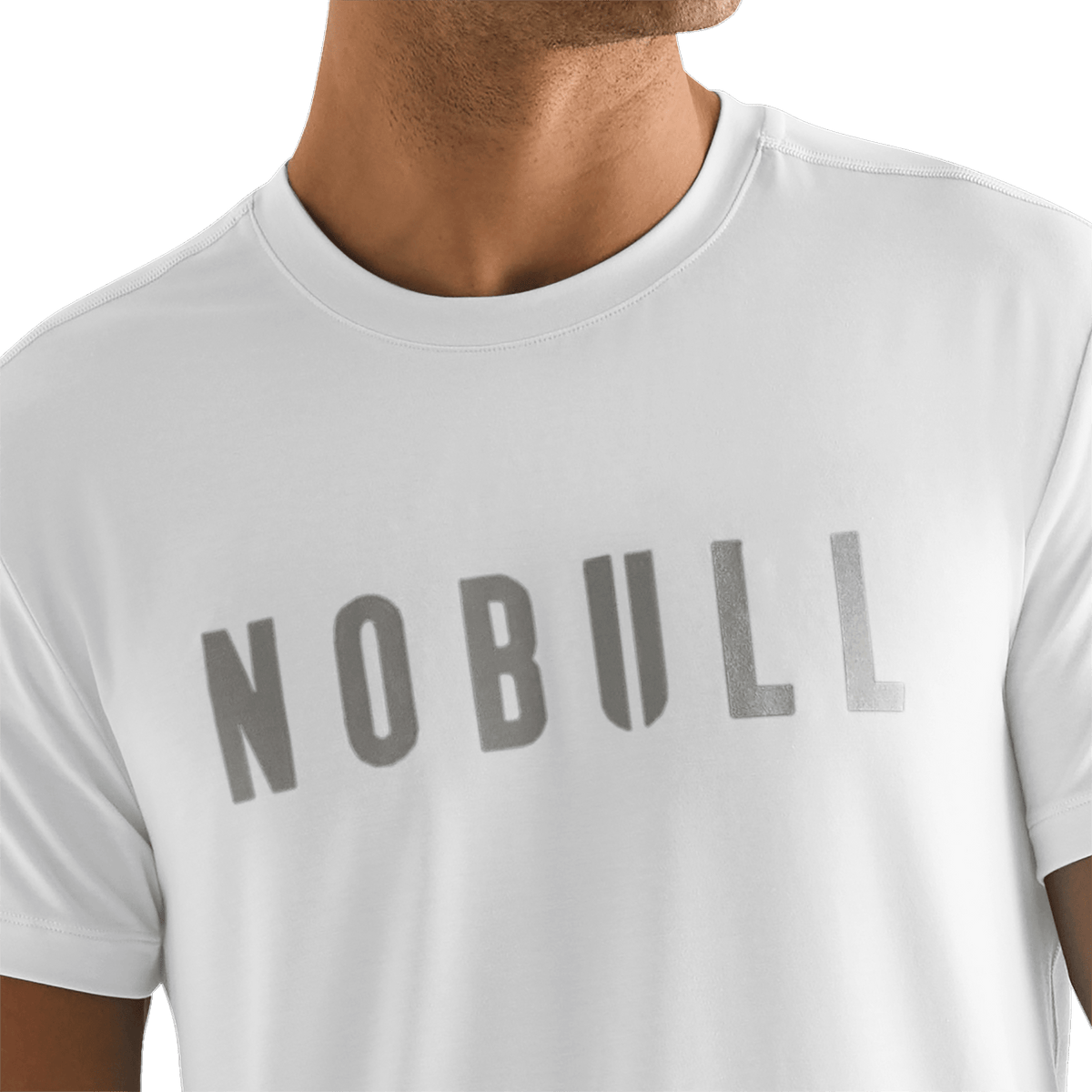 Men's White NOBULL Tee