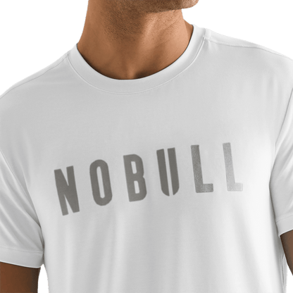 Men's White NOBULL Tee