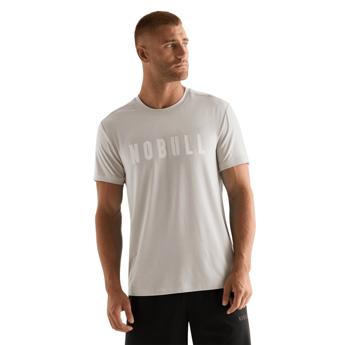 Men's Oatmeal NOBULL Tee