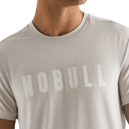 Men's Oatmeal NOBULL Tee