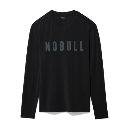 Men's Black NOBULL Long Sleeve Tee