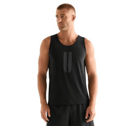 Men's Black U Tank Top