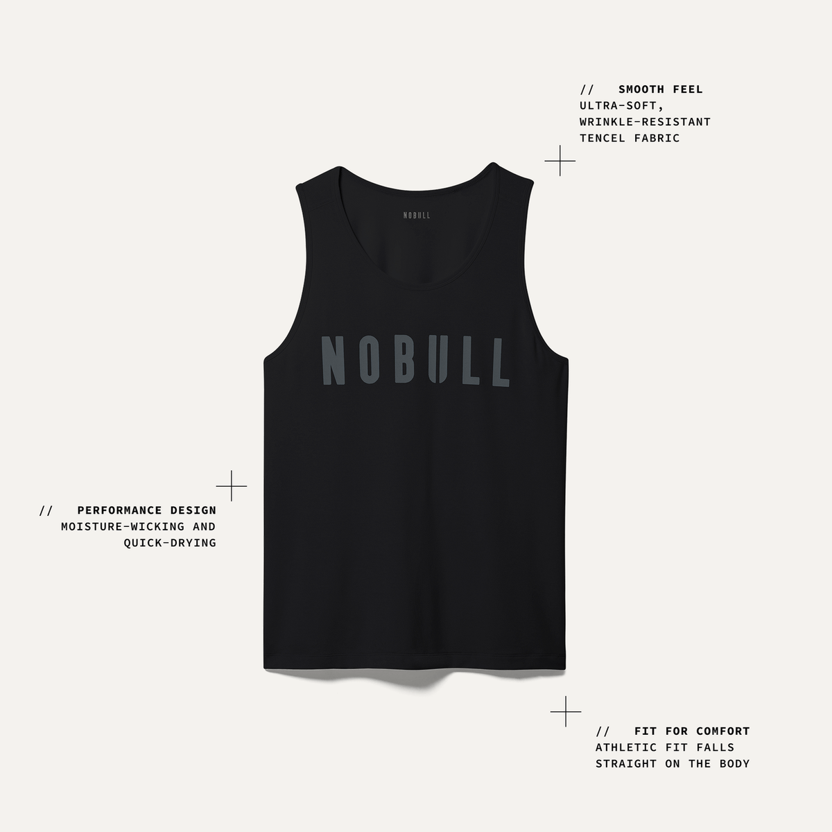 Men's Dark Fallen Rock U Tank Top