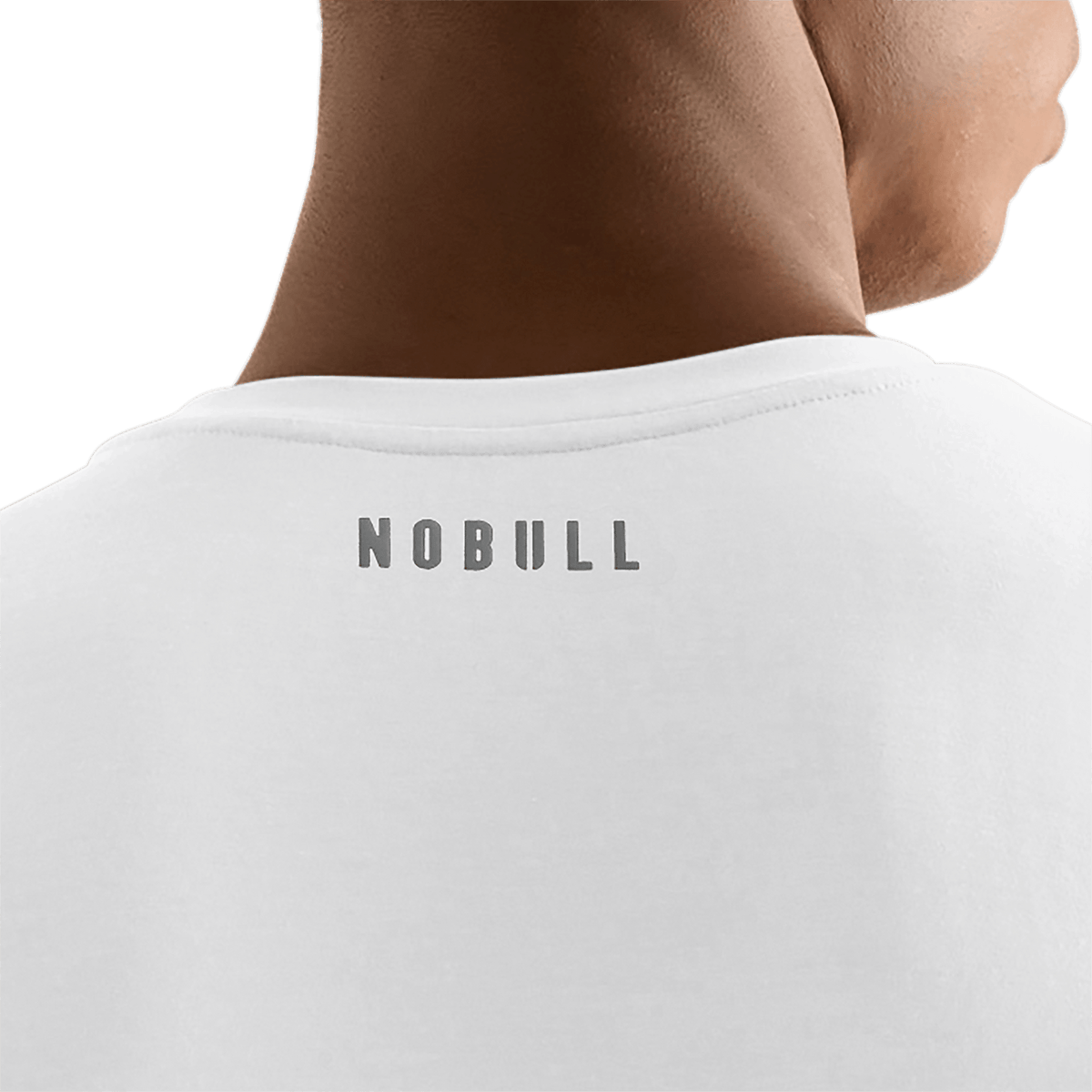 Men's White U Tee
