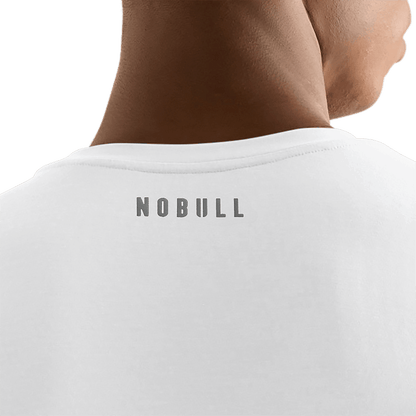Men's White U Tee