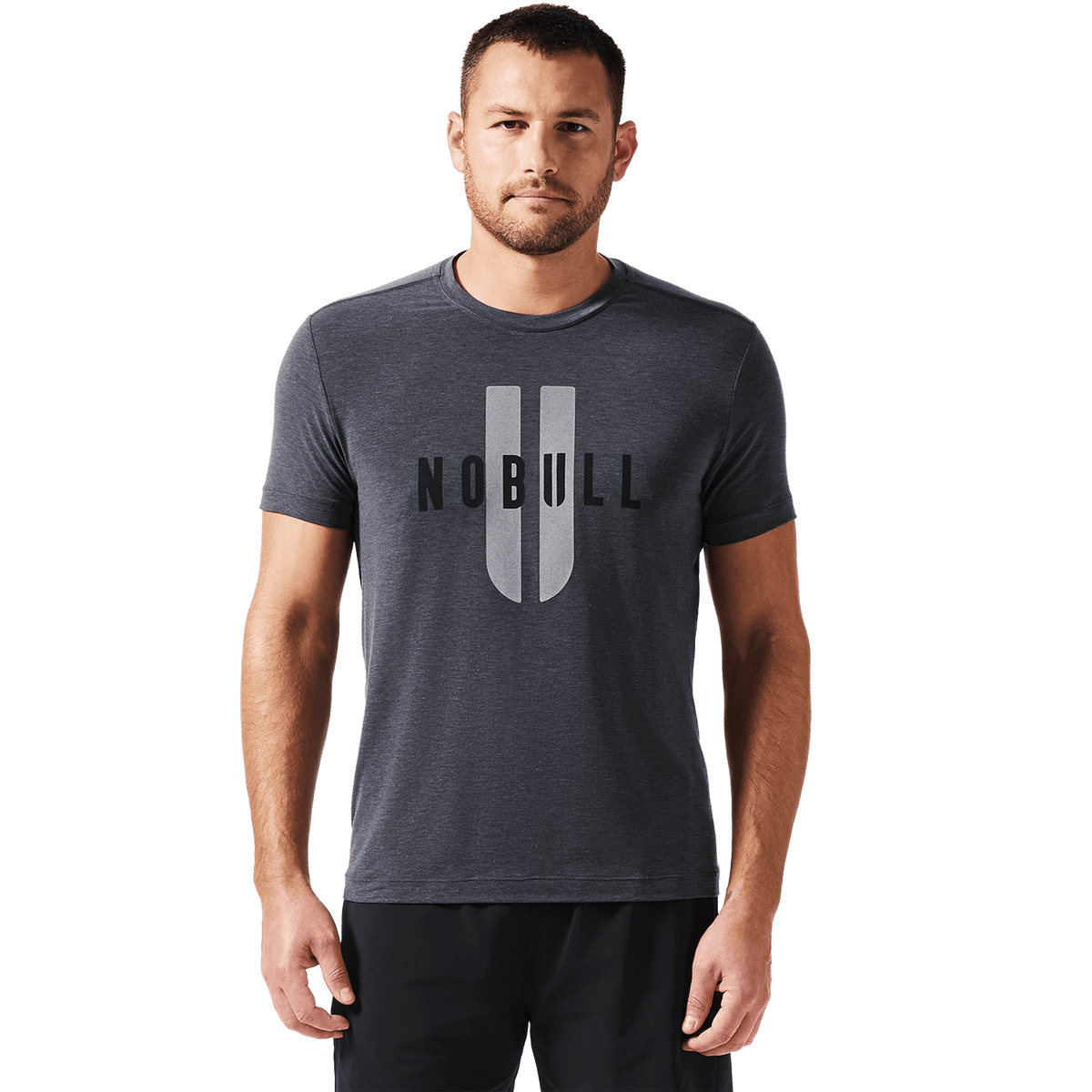 Men's Charcoal Heather NOBULL U Tee