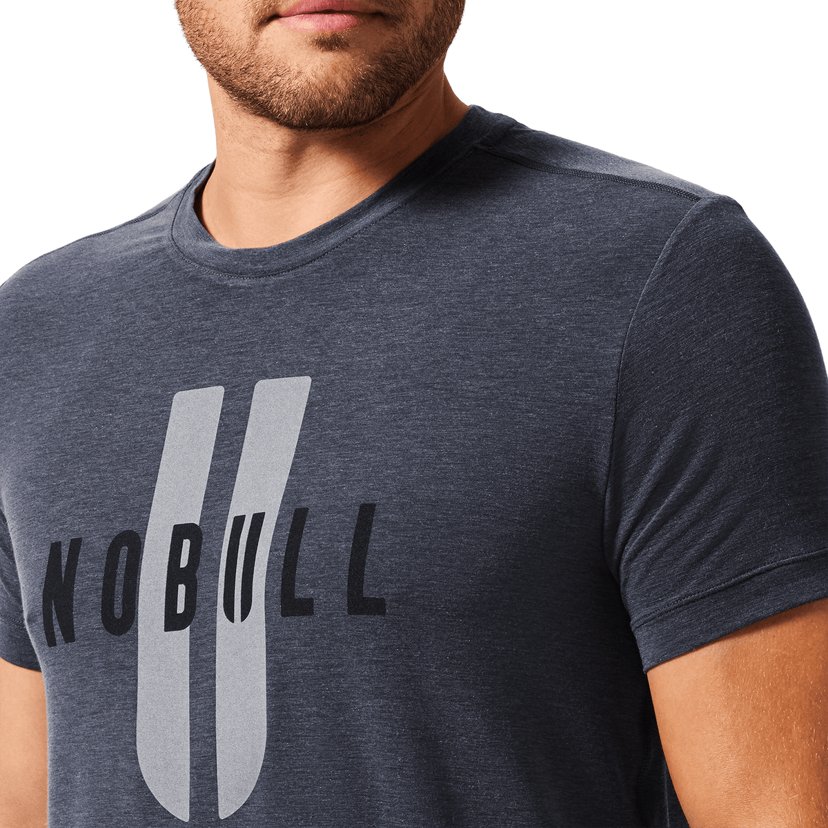 Men's Charcoal Heather NOBULL U Tee