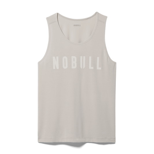 Men's Oatmeal NOBULL Tank Top