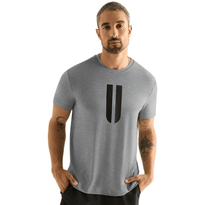 Men's Heather Grey U Tee