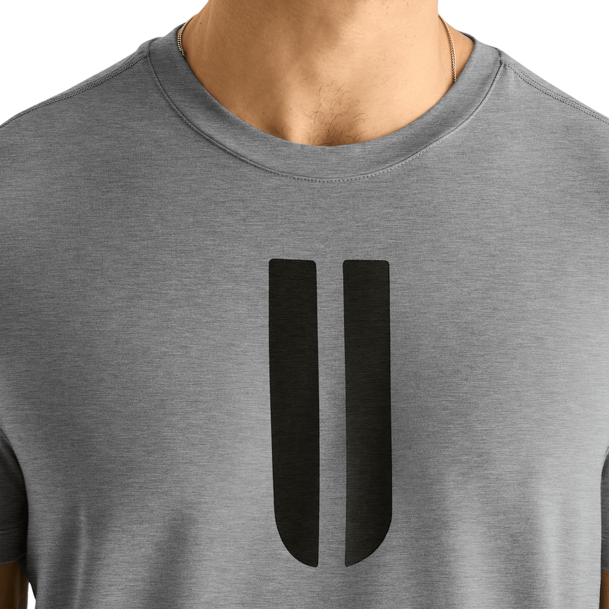 Men's Heather Grey U Tee