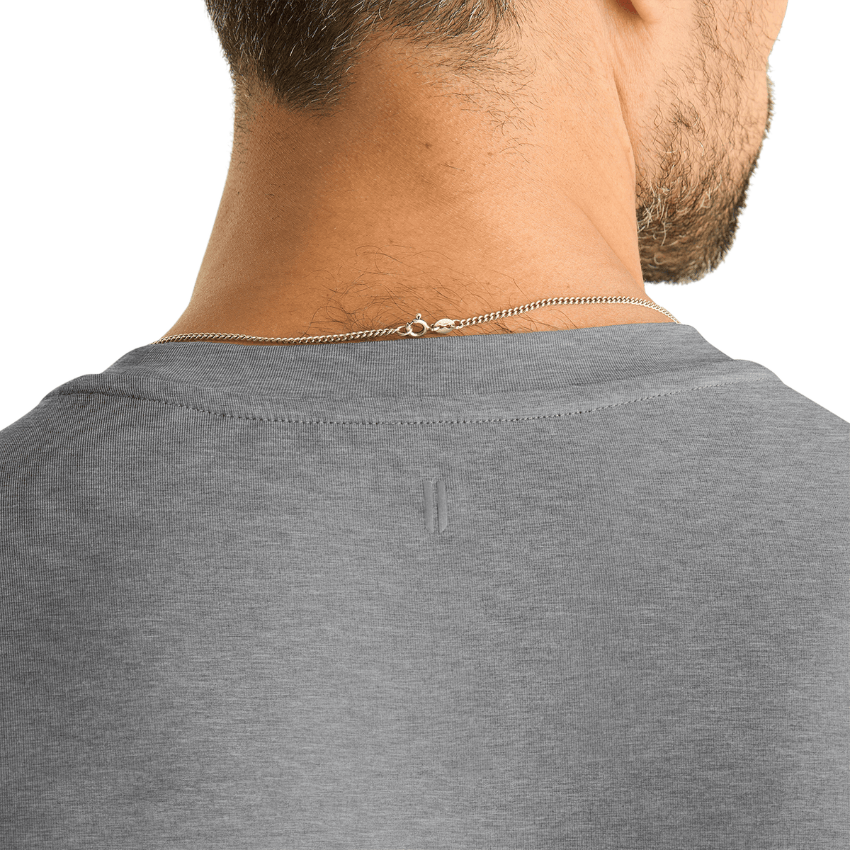 Men's Heather Grey U Tee