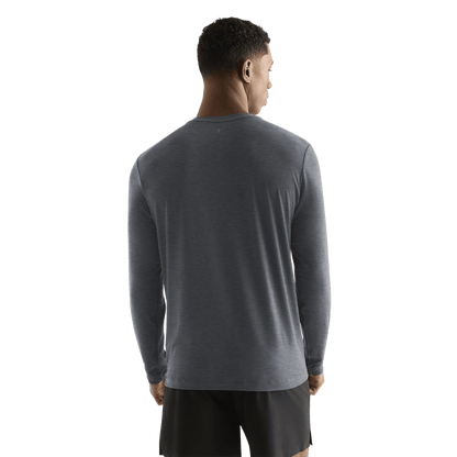 Men's Charcoal Heather NOBULL Long Sleeve Tee