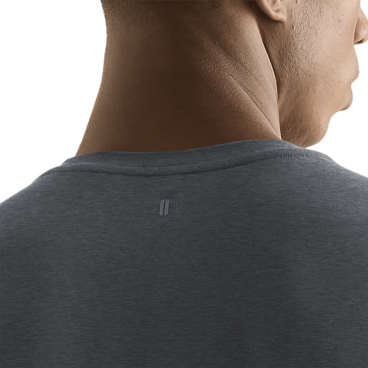 Men's Charcoal Heather NOBULL Long Sleeve Tee