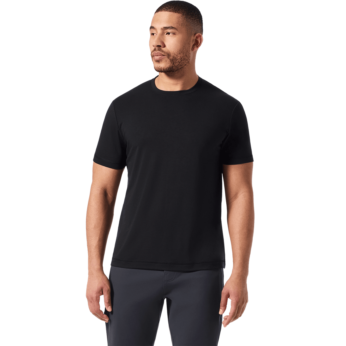 Men's Black Adapt Tee  X Public Rec
