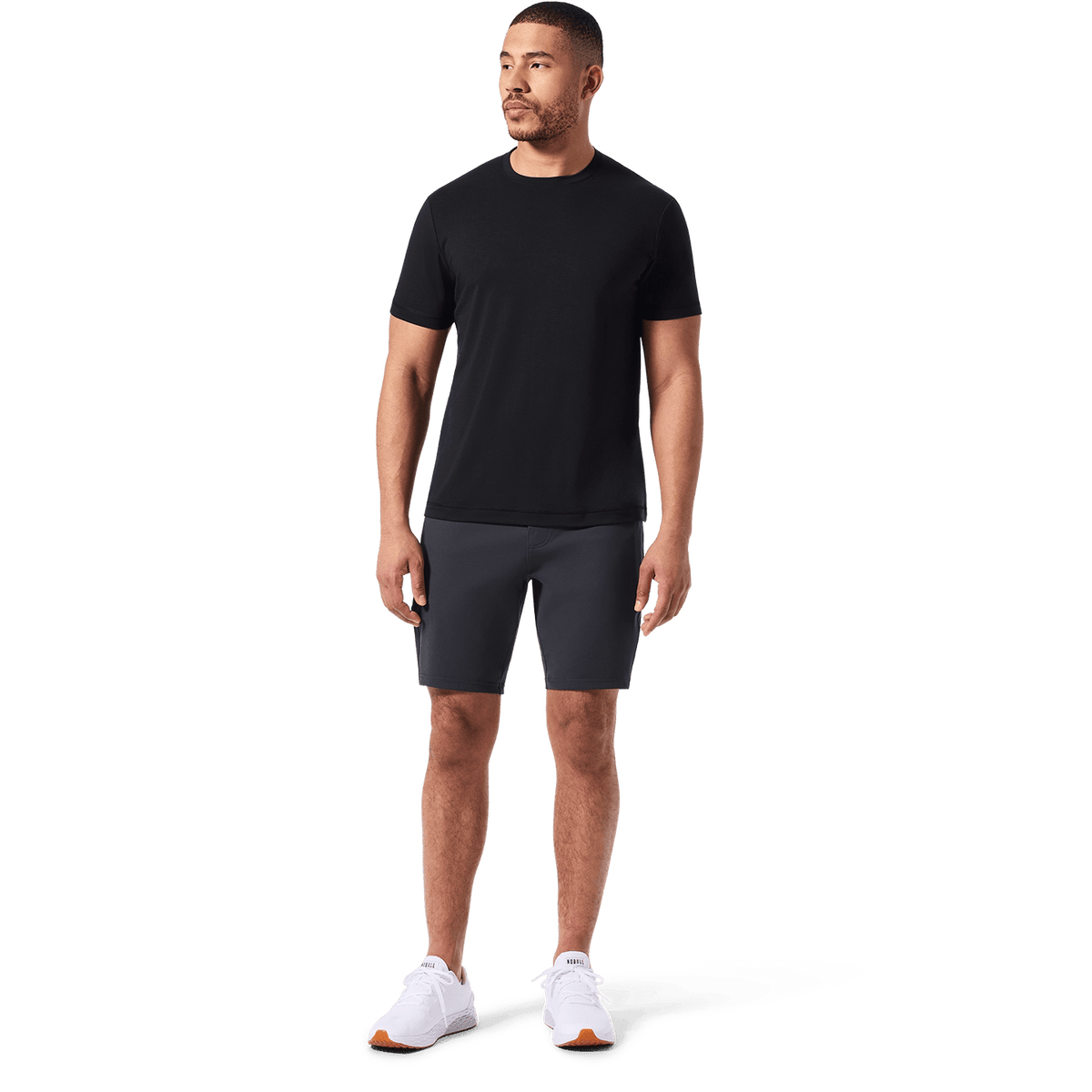 Men's Black Adapt Tee  X Public Rec