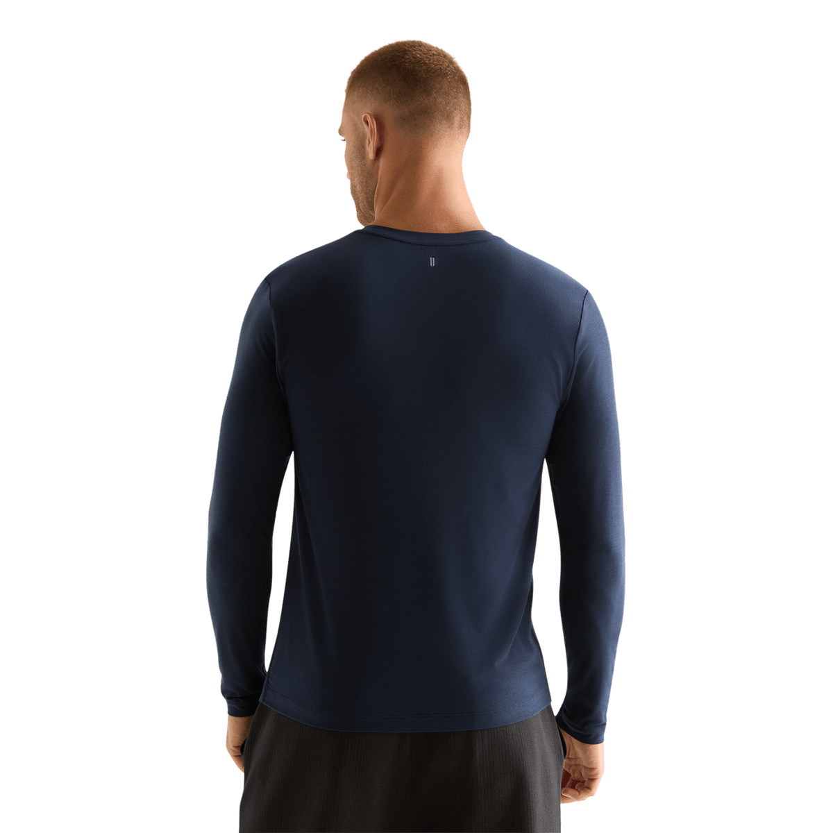 Men's Night Navy NOBULL Long Sleeve Tee