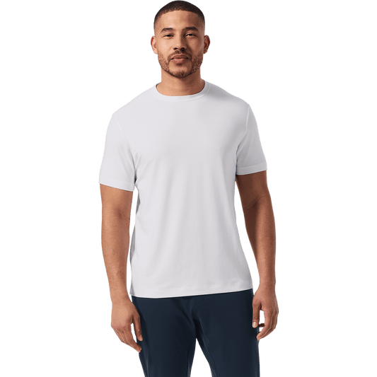 Men's White Adapt Tee  X Public Rec