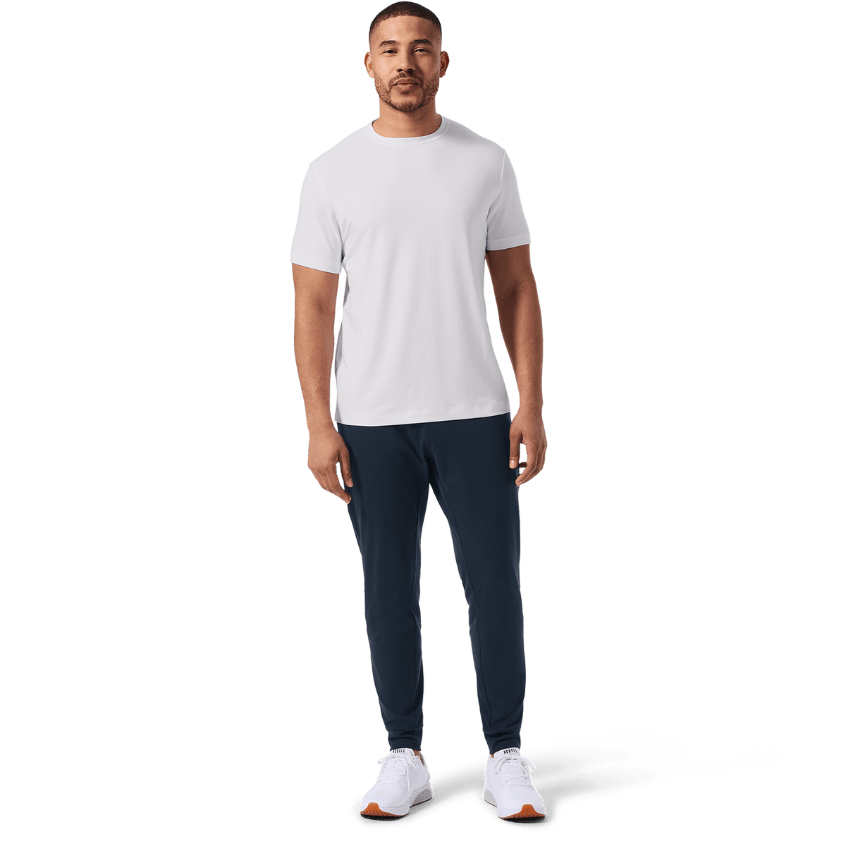 Men's White Adapt Tee  X Public Rec