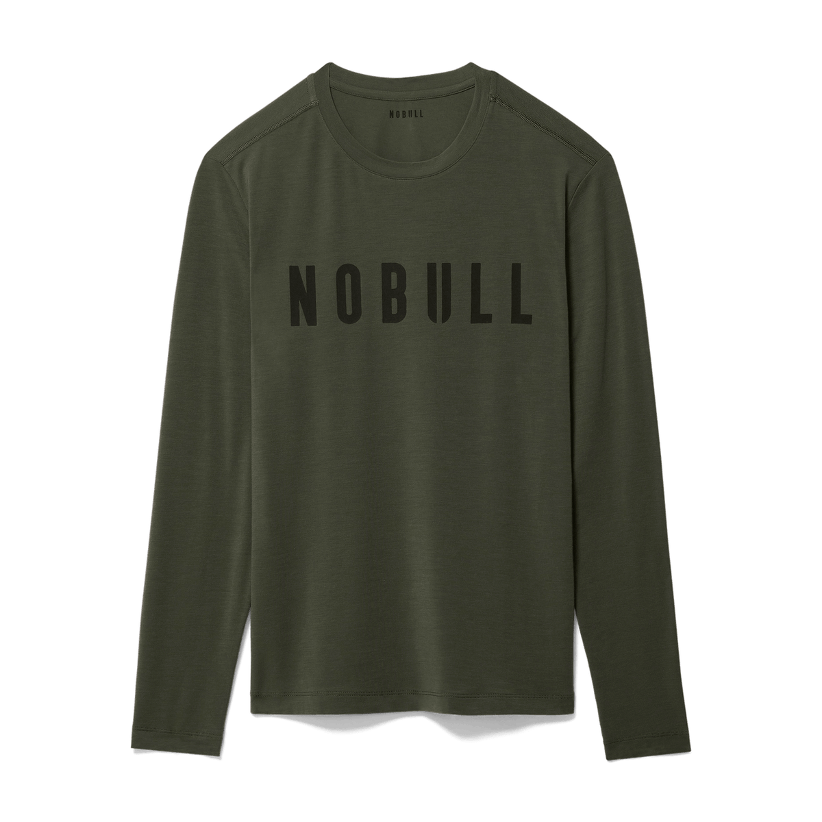Men's Dark Army NOBULL Long Sleeve Tee