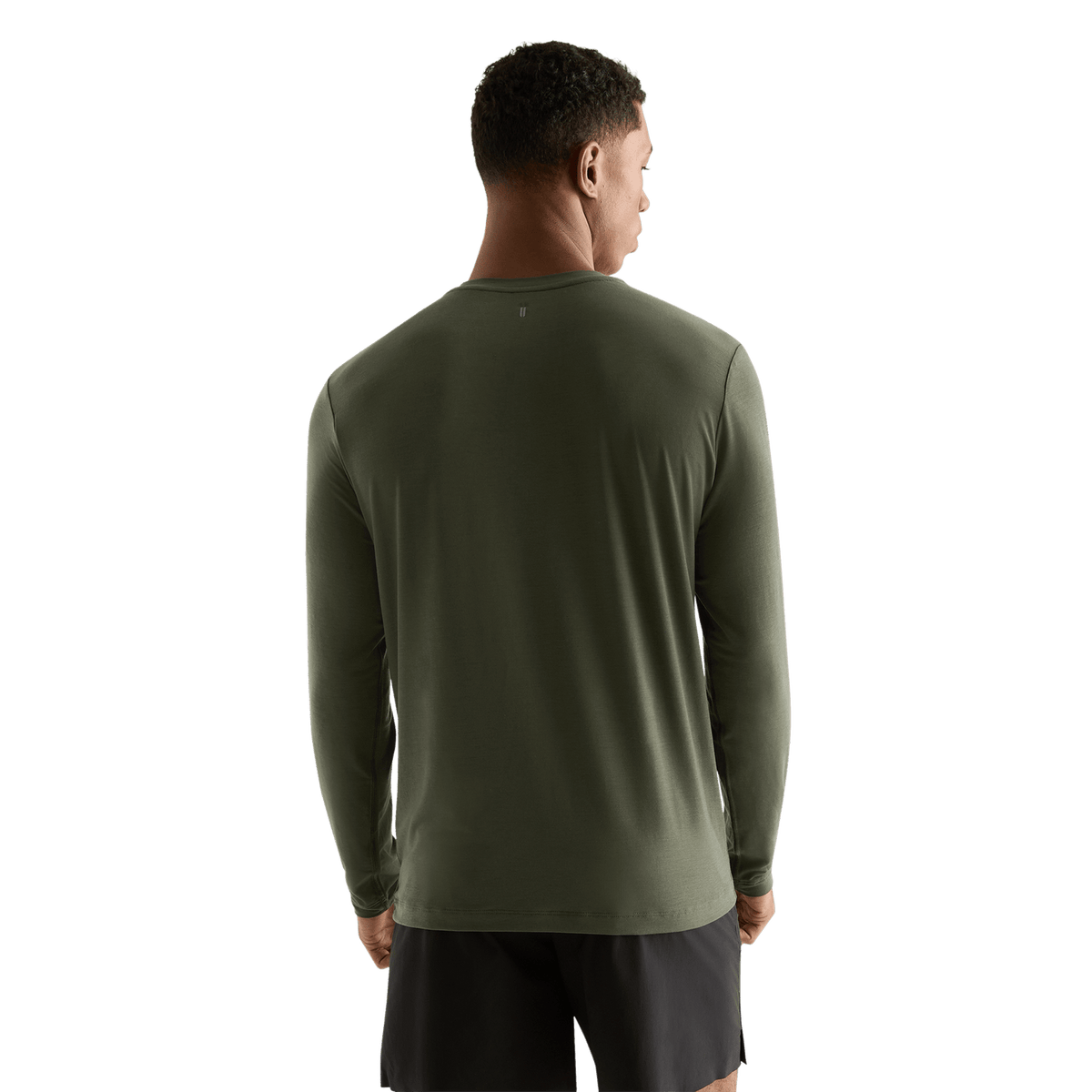 Men's Dark Army NOBULL Long Sleeve Tee