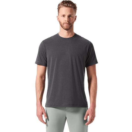 Men's Charcoal Heather Adapt Tee  X Public Rec