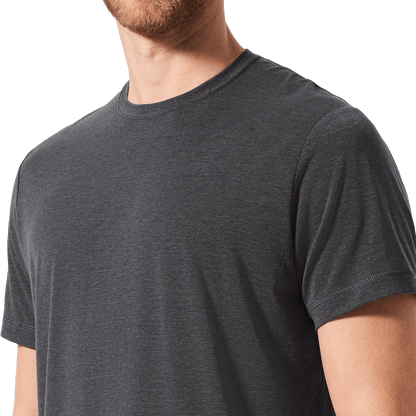 Men's Charcoal Heather Adapt Tee  X Public Rec