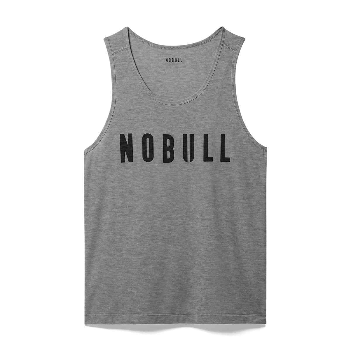 Men's Heather Grey NOBULL Tank Top