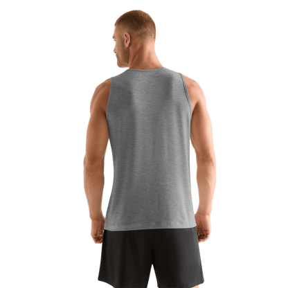 Men's Heather Grey NOBULL Tank Top