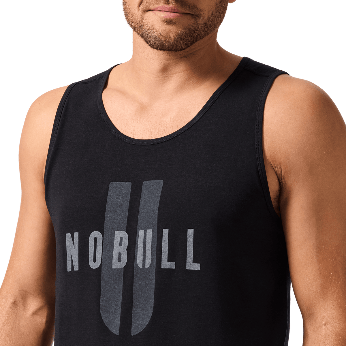 Men's Black NOBULL U Tank Top
