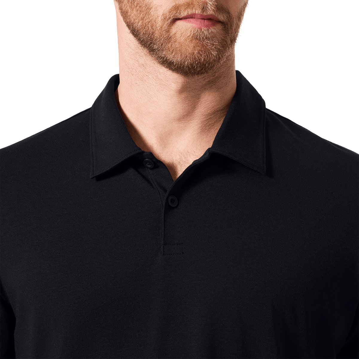 Men's Black Adapt Polo  X Public Rec
