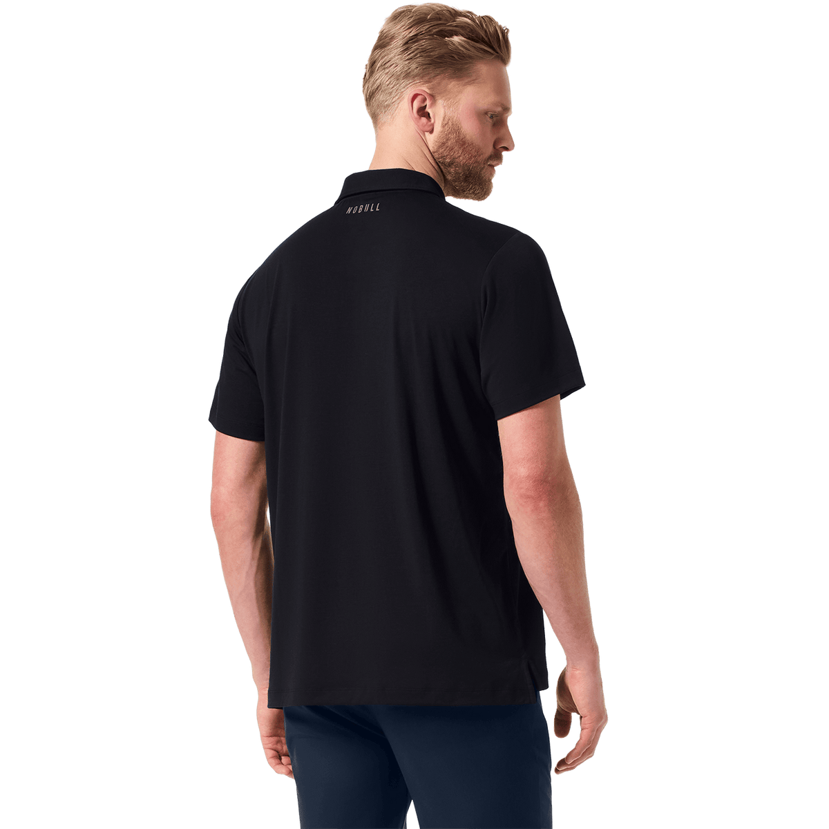 Men's Black Adapt Polo  X Public Rec