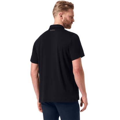 Men's Black Adapt Polo  X Public Rec
