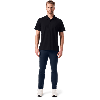 Men's Black Adapt Polo  X Public Rec