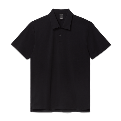 Men's Black Adapt Polo  X Public Rec