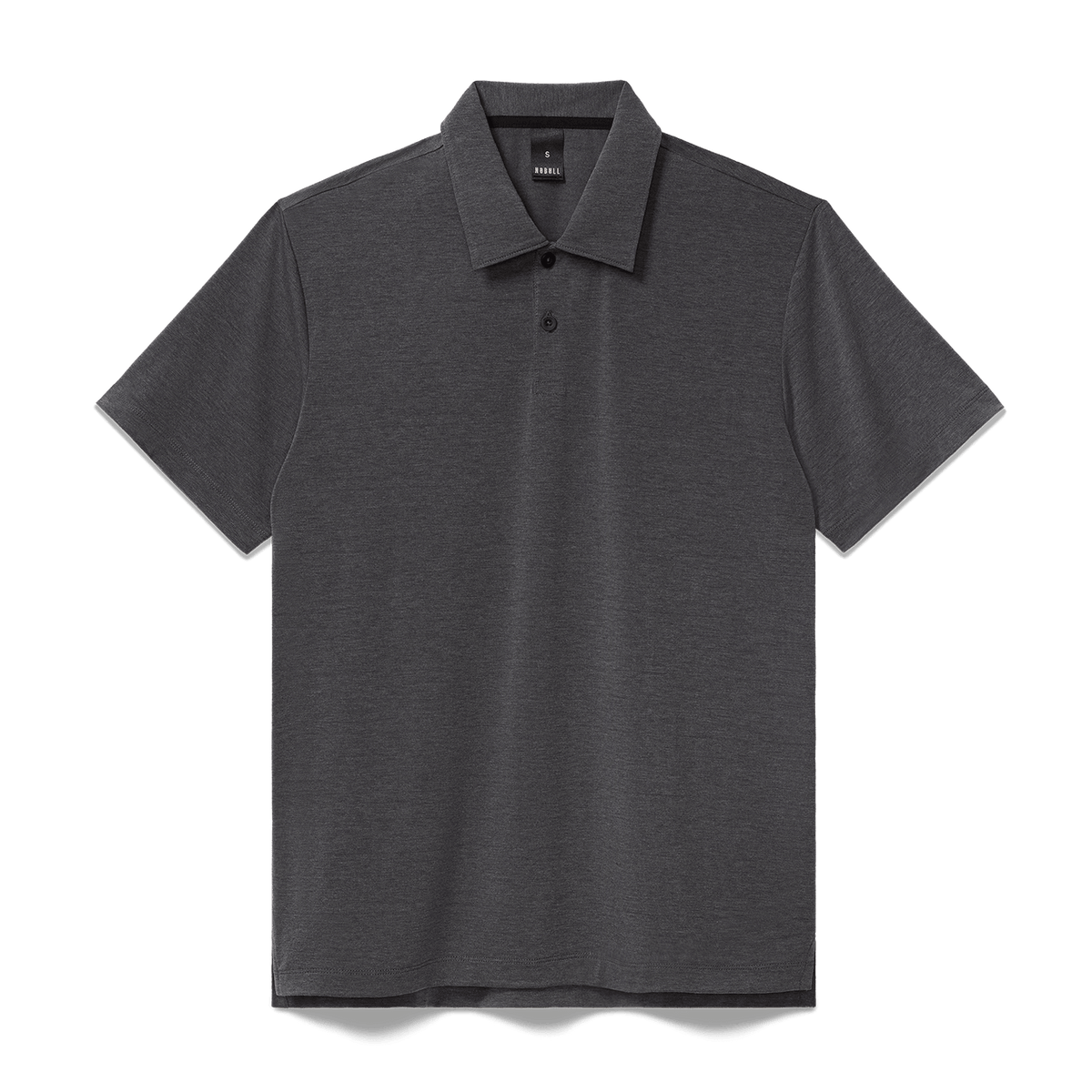 Men's Charcoal Heather Adapt Polo  X Public Rec