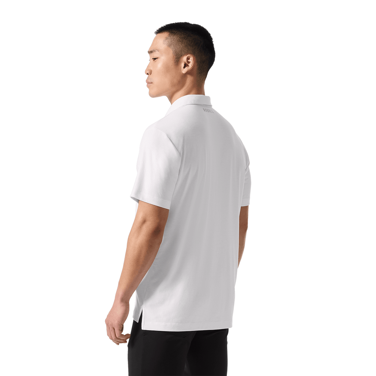 Men's White Adapt Polo  X Public Rec
