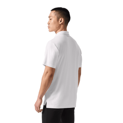 Men's White Adapt Polo  X Public Rec