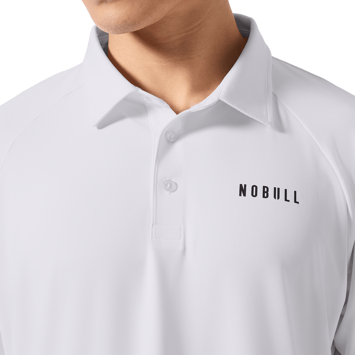 Men's White All Fore It Polo  X Public Rec