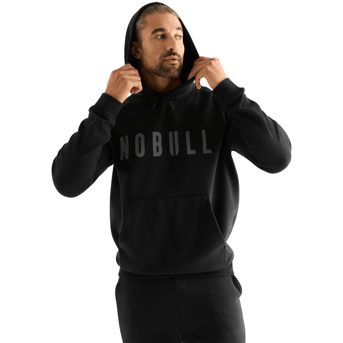 Men's Black NOBULL Hoodie