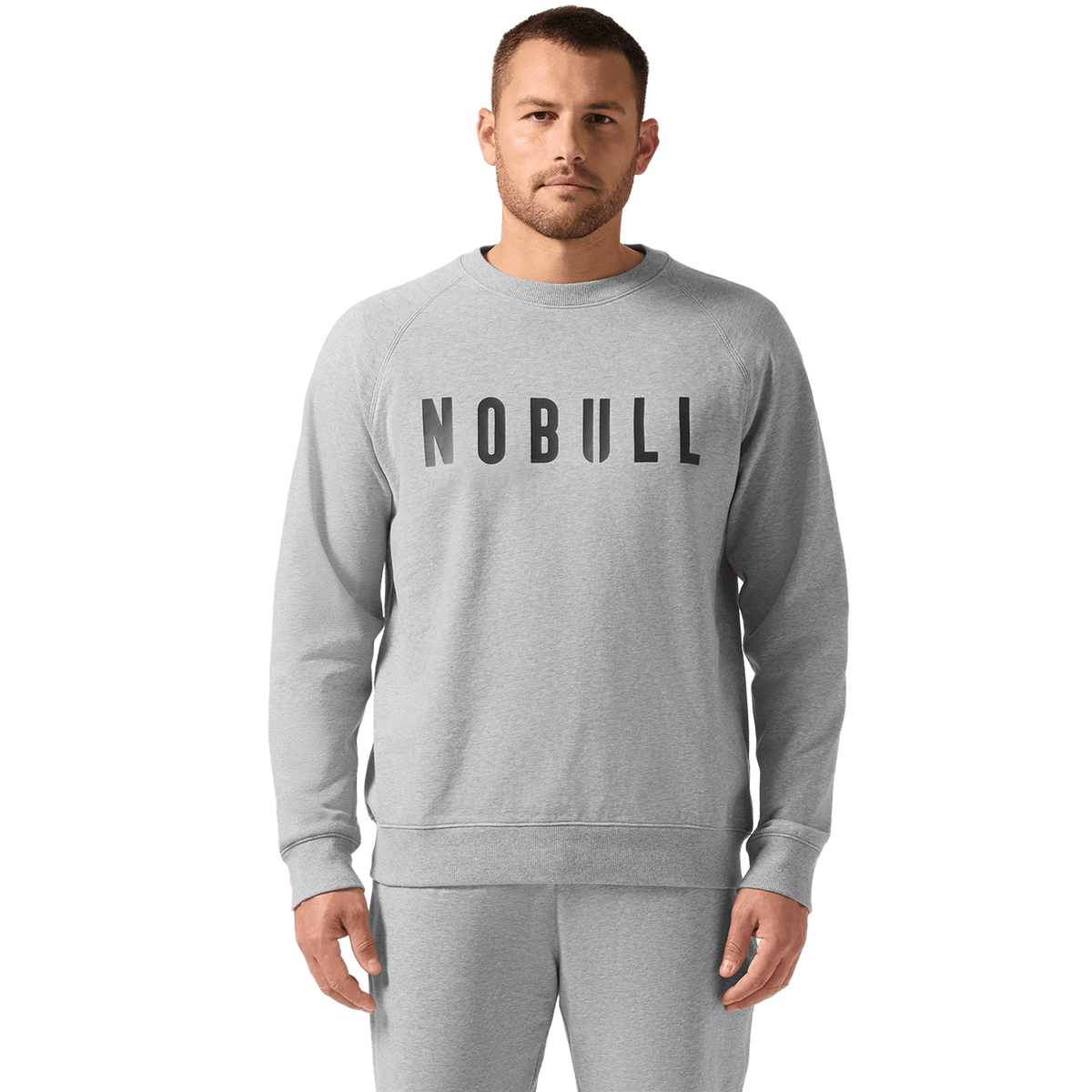 Men's Grey Heather NOBULL Crew