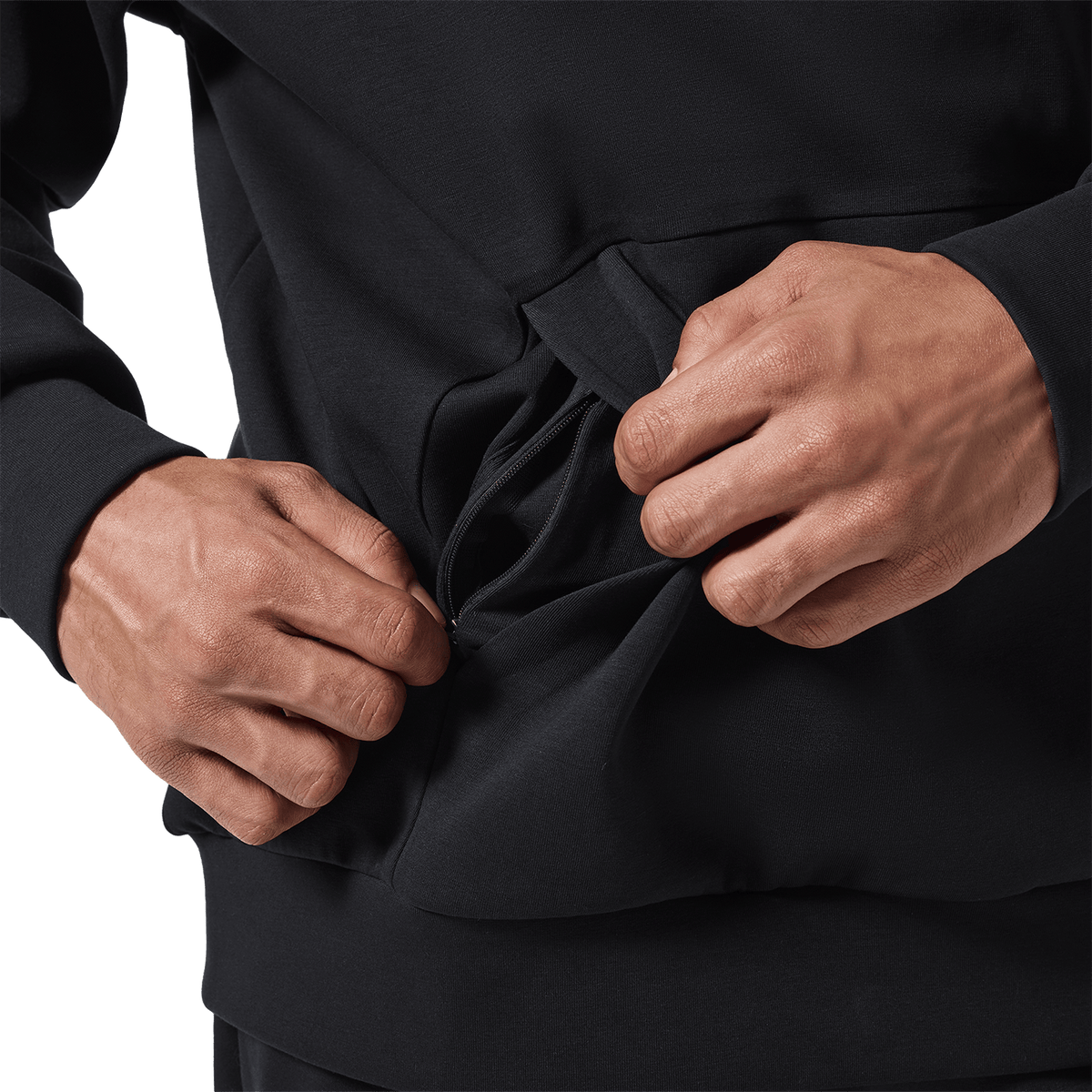 Men's Black Elements Hoodie