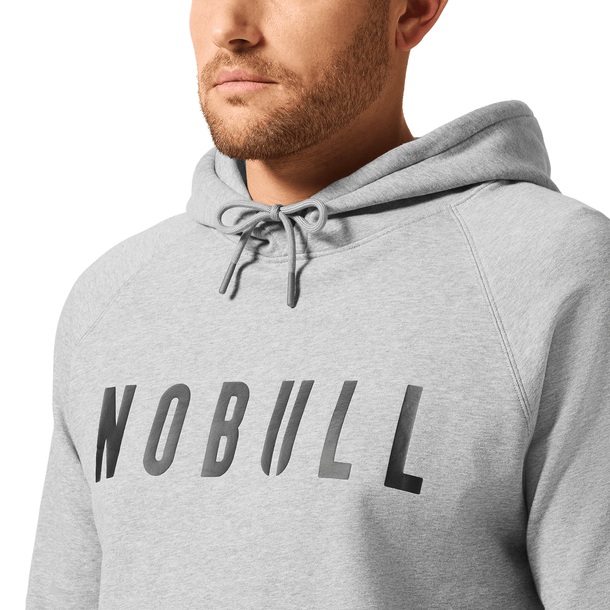 Men's Grey Heather NOBULL Hoodie