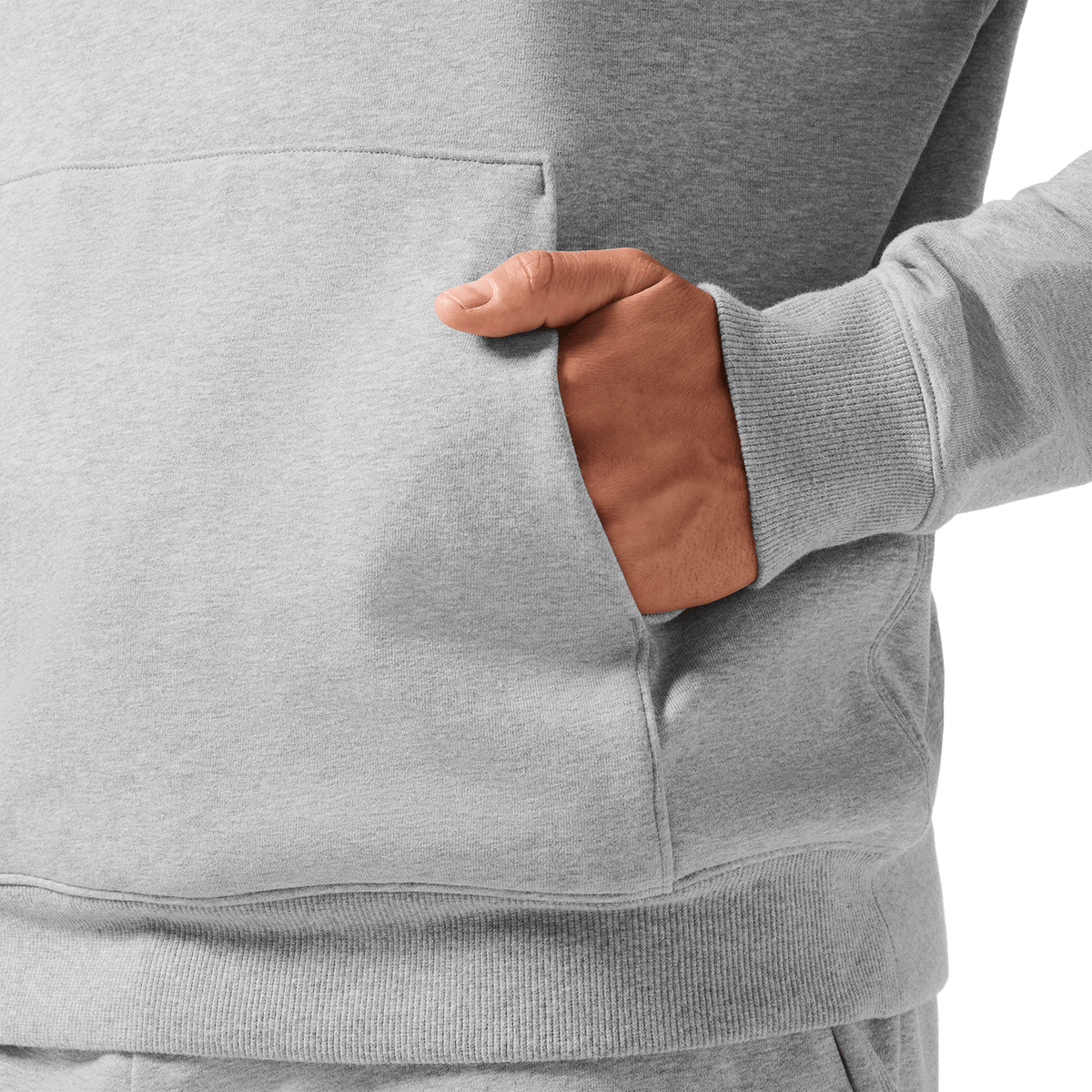 Men's Grey Heather NOBULL Hoodie