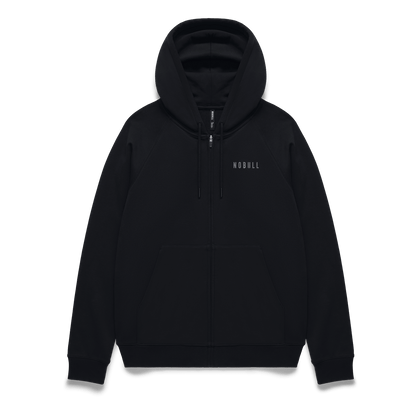 Men's Black NOBULL Full Zip Hoodie