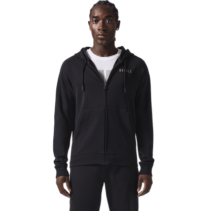 Men's Black NOBULL Full Zip Hoodie