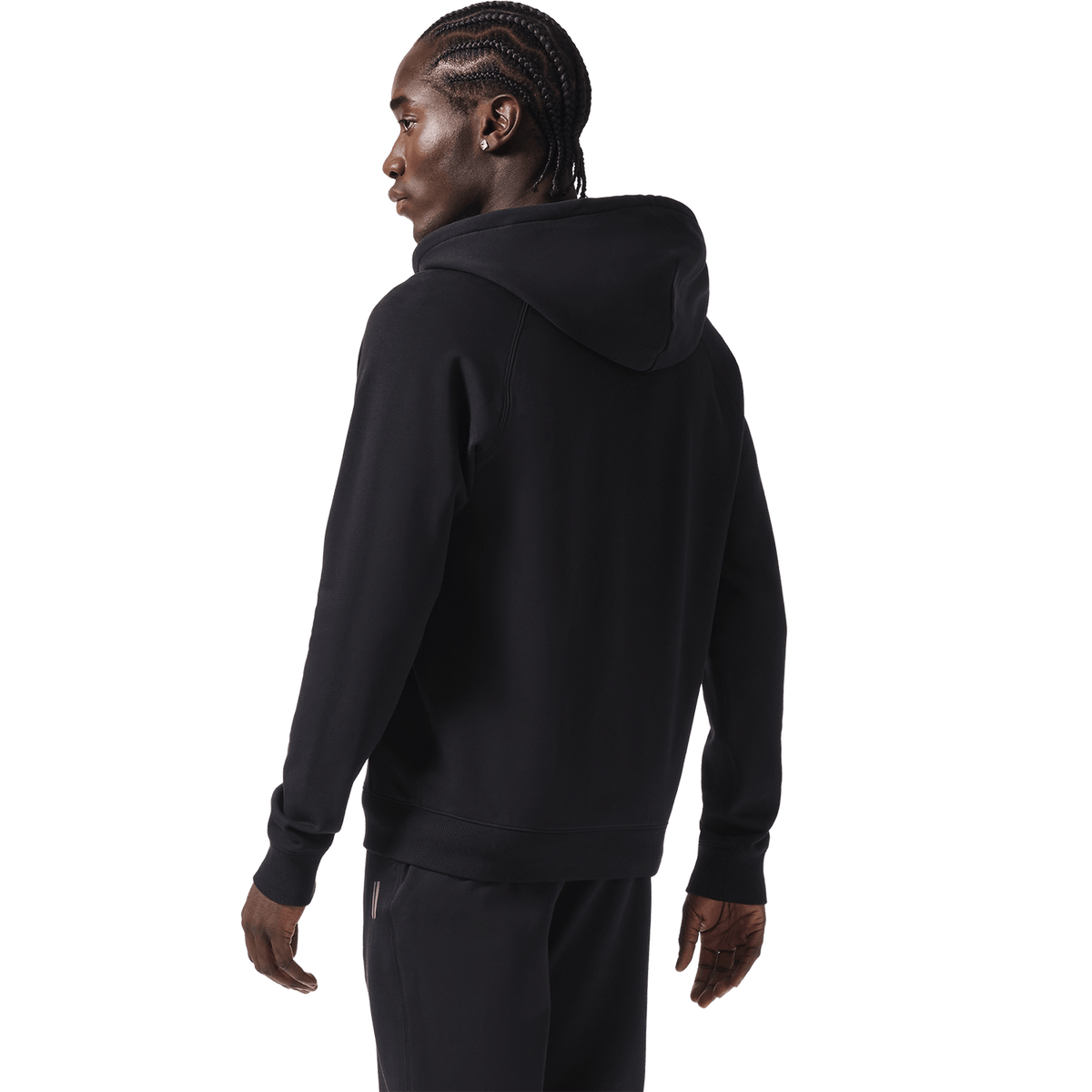 Men's Black NOBULL Full Zip Hoodie